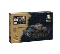 Italeri 25757 Pz.Kpfw. III Ausf. J/L/M/N, standing model building, crafts, hobby