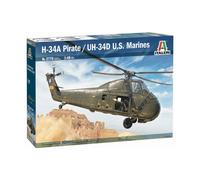 Italeri 2776S 1:48 HUS-1 Sea Horse/UH-34D, Faithful Replica, Model Building, Cra