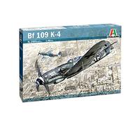 MODELLINO AEREO STATICO ITALERI MASSERSCHMITT BF-109 K4 CACCIA 1936 SCALA 1/48