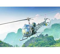 Italeri 2820 OH-13 Scout Korean War, scala 1:48, plastic model kit, modello in p