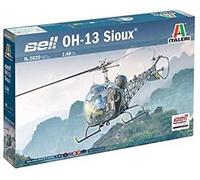1:48 Italeri Oh-13 Scout Korean War Kit IT2820 Modellino