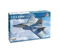 Italeri-2822 F-22A Raptor, Scala 1:48, Model Kit, Modello in Plastica da Montare