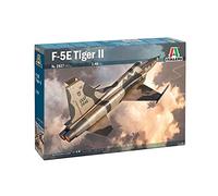 Italeri-F-5E Italia 2827 F-5E Tiger II, Scala 1:48, Model Kit, Modello in Plastica da Montare, Modellismo, Multicolore, 2827S