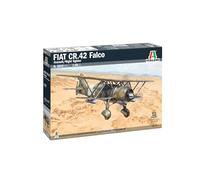 Italeri 2842 FIAT CR.42 Falco Assault/Night Fighter, scala 1:48, Plastic Model Kit/Modello in plastica da montare