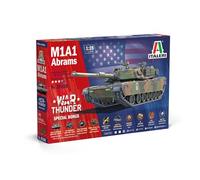 Italeri 35108 M1A1 Abrams War Thunder Edition, scala 1:35, Plastic Model Kit/Modello in plastica da montare