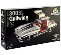 1:16 Italeri Mercedes Benz 300Sl Coupe Gullwing (W198) 1954 Kit IT3612 Modellino
