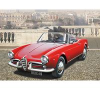 Italeri 3653 - Alfa Romeo Giulietta Ragno 1300 1:24 Scala Modello Plastica Kit