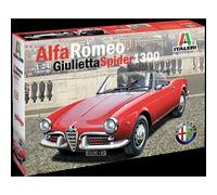 Italeri 3653 Alfa Romeo Giulietta Spider 1300 Automodello in kit da costruire