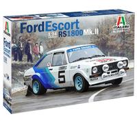 Italeri 3655 Ford 1:24 Escort Mk.II, White, Mittel