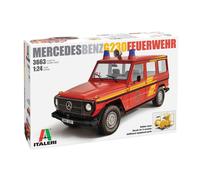 Italeri 3663 Mercedes Benz G230 Feuerwehr, Scala 1:24, Plastic Model Kit, Modell