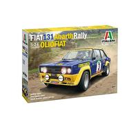 MODELLINO AUTO STATICO ITALERI FIAT 131 ABARTH RALLY #3 1976 ALEN KIVIMAKI 1/24