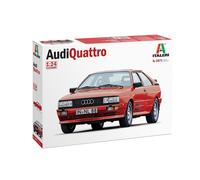 Italeri 3671 audi Quattro 1980 - 1/24 Scala Modello Plastica Kit Tracciabile 48