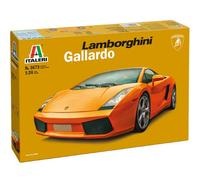 ITALERI 3673 Lamborghini Gallardo 1/24: Modello 179 MM Dettagliato,Motore