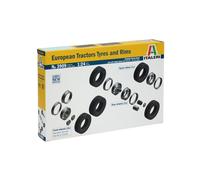 Italeri 3909 - 1/24 Pneumatici Cerchi Euro (7+7) - Nuovo