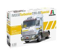 Italeri 3926 IVECO TURBOSTAR 190.48 SPECIAL, scala 1:24, plastic model kit, modello in plastica da montare, modellismo, camion, Multicolore, adulti unisex