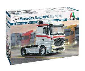 Italeri 3948S Mercedes-Benz 1:24 MP4 Big Space, Faithful Replica, Model Making,