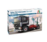 Italeri Kit modello in plastica Volvo F12 Intercooler Low Roof con accessori 1:24