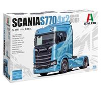 Scania 770 4x2 Normal Roof Truck Camion 1:24 Plastic Model Kit 3961 ITALERI