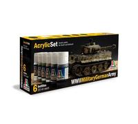 ITALERI 433AP SET DIPINTI SECONDA GUERRA MONDIALE ESERCITO TEDESCO