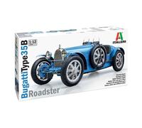 MODELLINO AUTO EPOCA STATICO ITALERI BUGATTI TYPE 35B ROADSTER 1927 SCALA 1/12