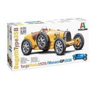 Italeri 4716 Bugatti Type 35B - Targa Florio '29 / Monaco GP '30, scala 1:12, Pl
