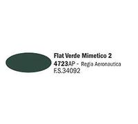 Italeri 4723AP - Flat Verde Mimetico 2 20 ml. Colore Acrilico modellismo