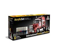 Italeri 0435 - Set Acrilico "Camion E Rimorchi Internazionali"