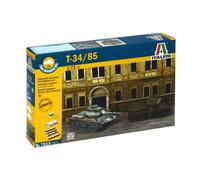 T-34/85 Russian Tank 1:72 Plastic Model Kit ITALERI