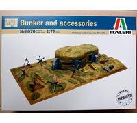Italeri 6070 - 1/72 WWII Bunker Con Accessori - Nuovo