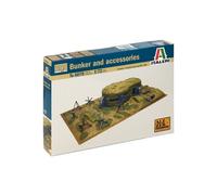 ITALERI 6070 MODELLO MILITARE BUNKER E ACCESSORI 1/72