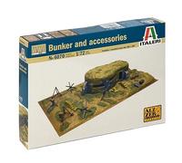Italeri 6070 - 1/72 WWII Bunker Con Accessori - Nuovo
