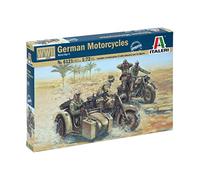 Italeri 6121 - WWII German Motorcycles modellismo soldatini Scala 1:72