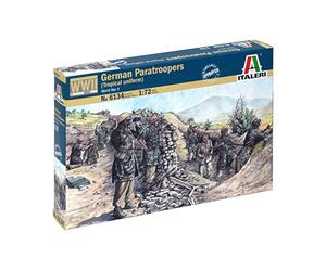 Italeri 6134 - WWII: German Paratroopers (Tropical Uniform) Scala 1:72
