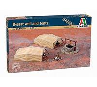 Italeri 6148 - WWII Desert Well And Tents Scala 1:72