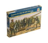 Italeri 6165 - WWII: Italian Cannone Da 149/40 W/Crew Scala 1:72