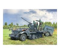 ITALERI 6395 MAQUETTE MILITARY SD.KFZ.10/4 CON FLAK 30 ED EQUIPAGGIO 1/35