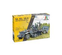 Italeri Sd.Kfz.10/4 with Flak 30 and crew 1:35 6395 modellismo