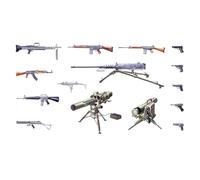 Italeri 6421 - Modern Light Weapon Set Model Kit Scala 1:35