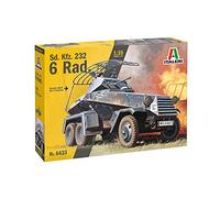 Italeri 6433 SD. Kfz. 232 6 Rad., Scala 1:35, Plastic Model Kit, Modello in Plastica da Montare, Modellismo