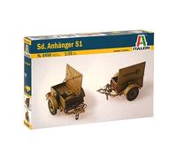 Italeri 6450 - Sd. Anhanger 51 Model Kit Scala 1:35
