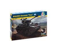 MODELLINO MILITARE STATICO ITALERI M4A3E8 CARRO ARMATO SHERMAN 1944 SCALA 1/35