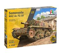 Italeri 6569 Semovente M42 da 75/18 mm, Scala 1:35, Plastic Model Kit, Modello in plastica da Montare, modellismo, mezzi Militari