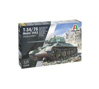 ITALERI 6570 MODELLO MILITARE CARRO ARMATO T-34/76 MODELLO 1943 PRIMA VERSION...