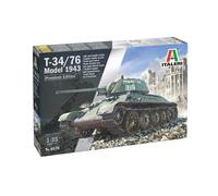 T-34/76 Model 1943 Tank Premium Edition 1:35 Plastic Model Kit ITALERI