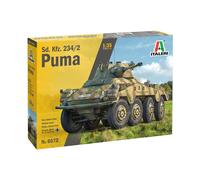 Italeri 6572 Sd.Kfz.234/2 Puma 1:35 Plastic Tank Model Kit