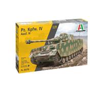 Italeri 6578S Pz.Kpfw. IV Ausf. H, scala 1:35, plastic model kit, modello in pla