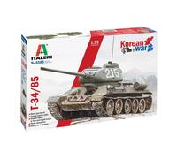 T-34/85 Korean War Tank 1:35 Plastic Model Kit ITALERI