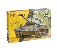 Italeri 6763 M-47 Patton, scala 1:35, Plastic Model Kit/Modello in plastica da montare