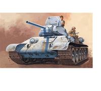 Italeri 7008 T34/76 M42 Russo WWII Serbatoio Plastica Kit 1/72 Scala