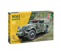 Italeri 7063 M3A1 Scout Car, Scala 1:72, Model Kit/Modello in Plastica da Montar